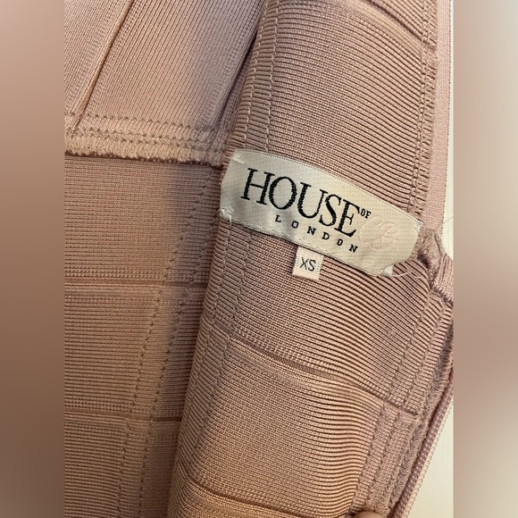 House of CB Nude Bandage Dress - Picture 2 of 7